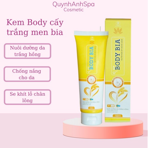Kem dưỡng trắng da BODY BIA OLIC Chống nắng, dưỡng ẩm, trắng sáng da