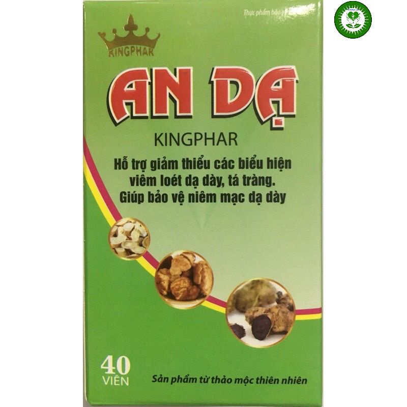 An dạ kingphar 40 viên - viêm loét dạ dày , trào ngược dạ dày thực quản