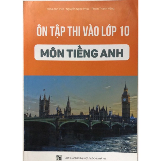 Sách - Ôn tập thi vào lớp 10 Môn Tiếng Anh