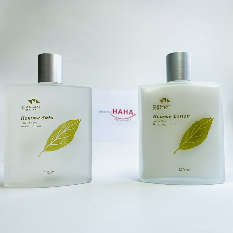 Kem dưỡng da sau cạo râu hàn quốc cho nam HOMME LOTION After Shave Balancing Lotion 140ml
