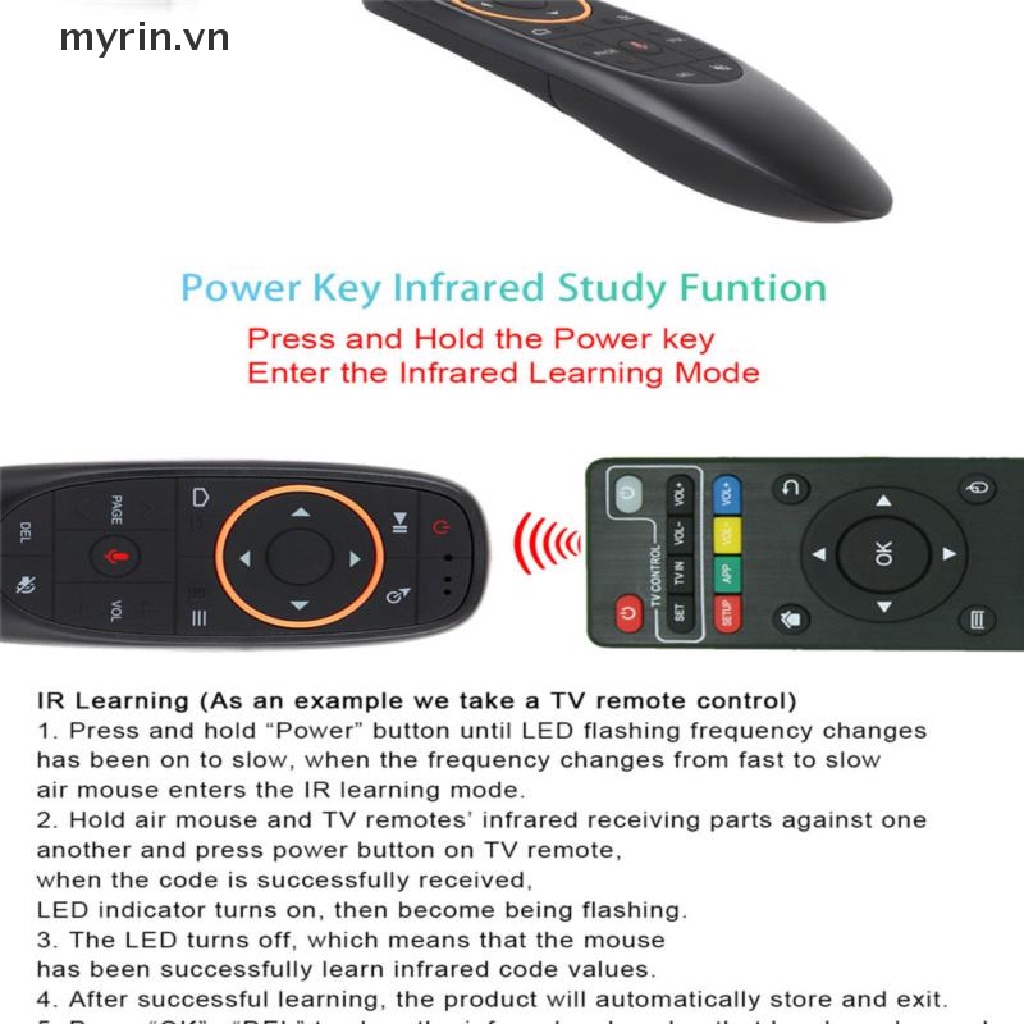 Chuột Không Dây Điều Khiển Bằng Giọng Nói myrin G10S 2.4GHz