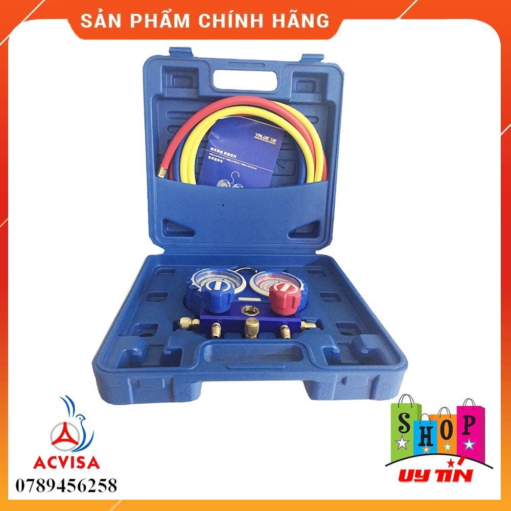 Đồng Hồ Gas Đôi VALUE Model VMG-2-R22-B (Có Dây)