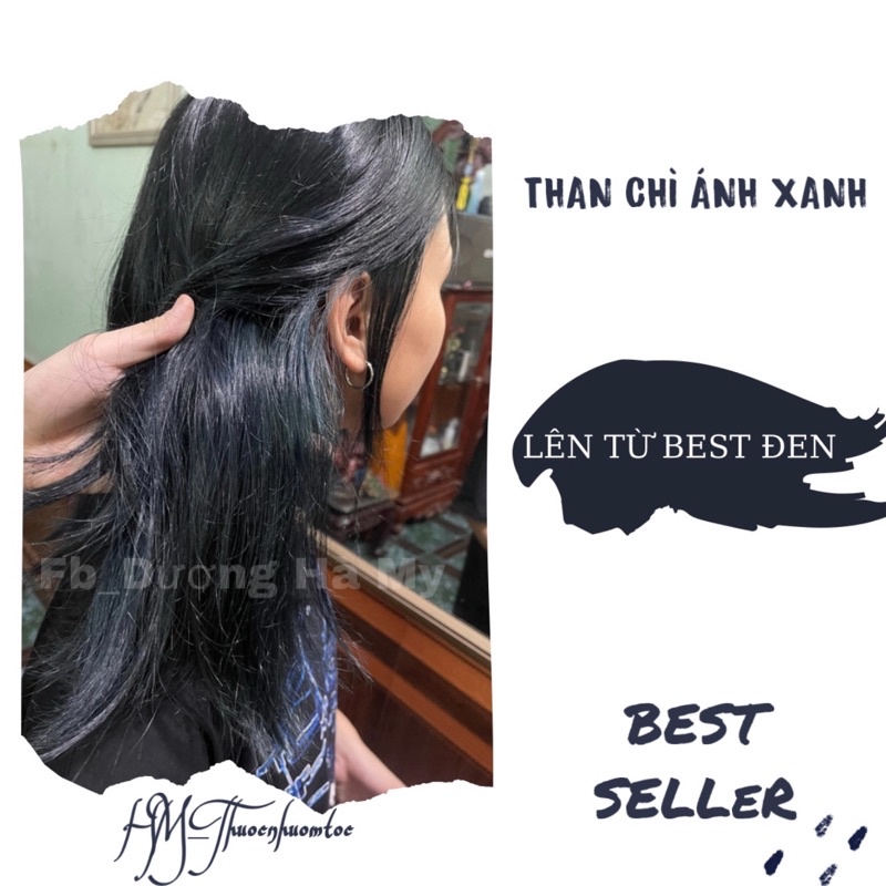 Thuốc Nhuộm Than Chì Ánh Khói Xanh