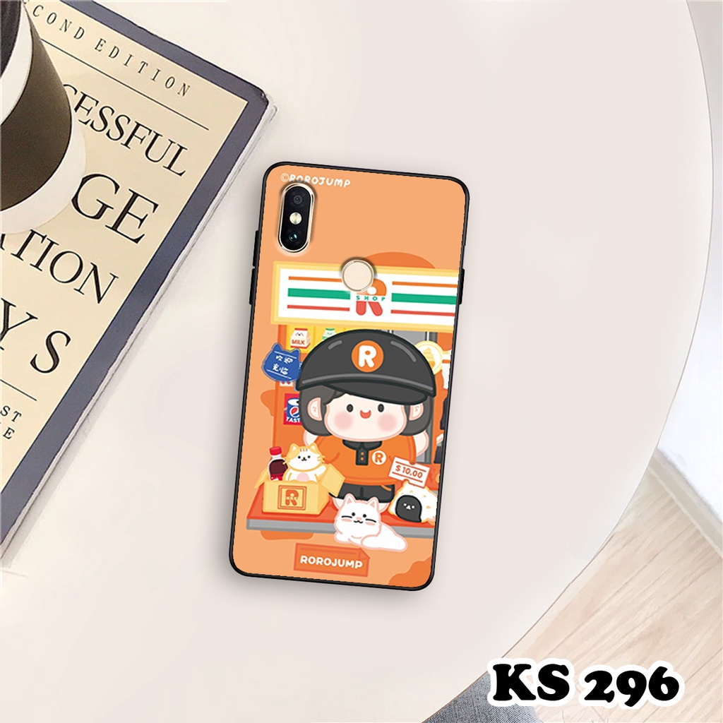 Ốp lưng Xiaomi Redmi Note 6 - Xiaomi Redmi Note 6 Pro - Ốp in hình Ngân hà &amp; RoroJump siêu đẹp, chống va đập