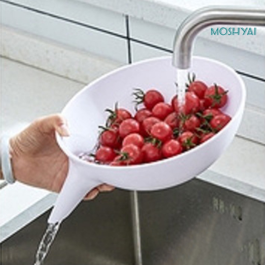 Rổ Nhựa Thoát Nước Thực Phẩm Tiện Dụng Cho Nhà Bếp