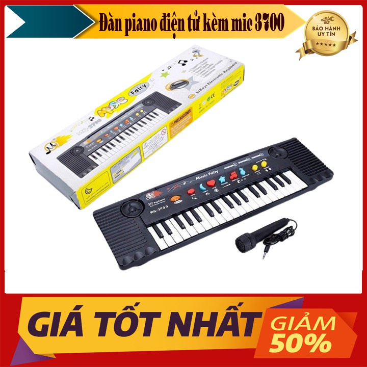 Đàn piano mp3700 -37 Phím  kèm Micro(giá tốt) đàn điện tử đồ chơi cho trẻ