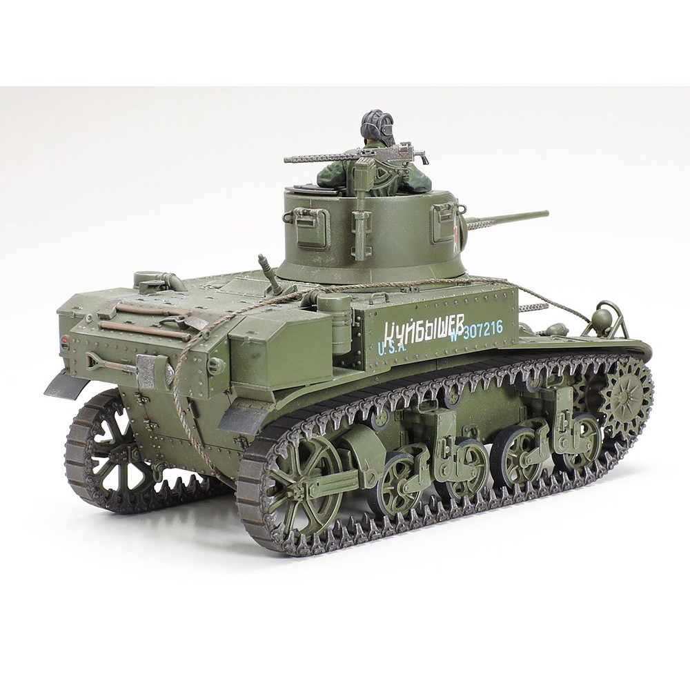 Mô Hình Lắp Ráp Tank M3 US Light Tank Stuart Chính hãng Tamiya Tỉ Lệ 1/35 Đồ chơi chính hãng Nhật Bản