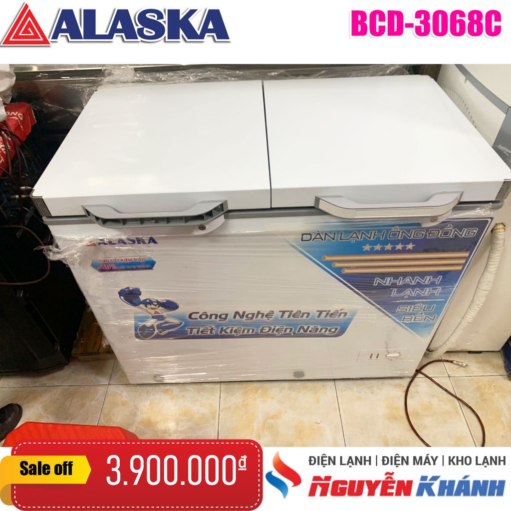 Tủ đông mát Alaska 250 lít BCD-3068C (250 lít)