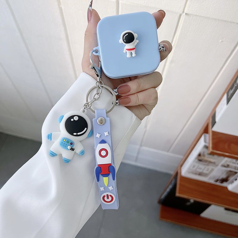 Vỏ Bảo Vệ Hộp Sạc Tai nghe không dây Bằng Silicone Hình Phi Hành Gia Cho Xiaomi Air2 Se Air2 Se