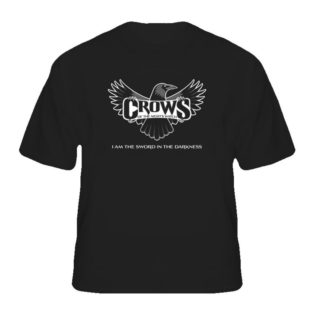 ZZH Game Of Thrones Nights Watch Crow T Shirt