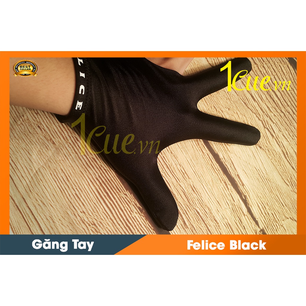Găng Tay Bi a FELICE Black Chính Hãng