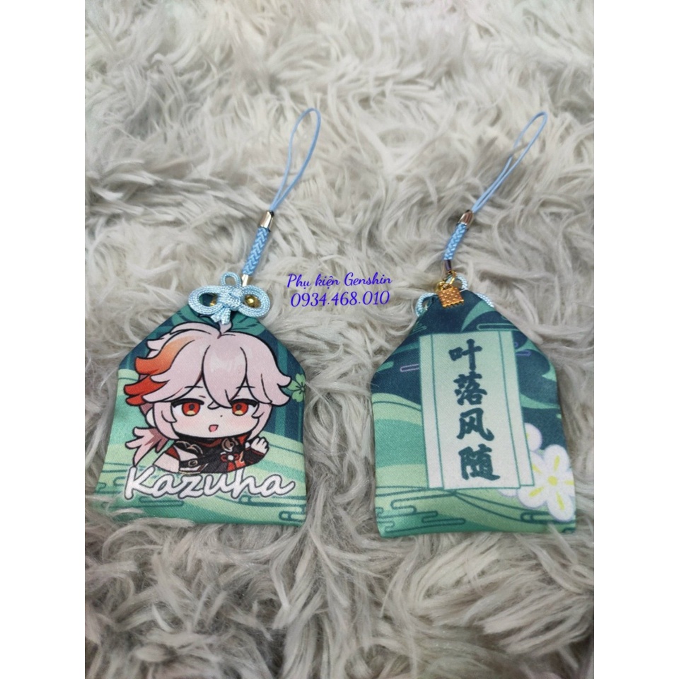 Túi phước aka Bùa may mắn Omamori Genshin Impact buff may mắn khi gacha cho bạn ^^