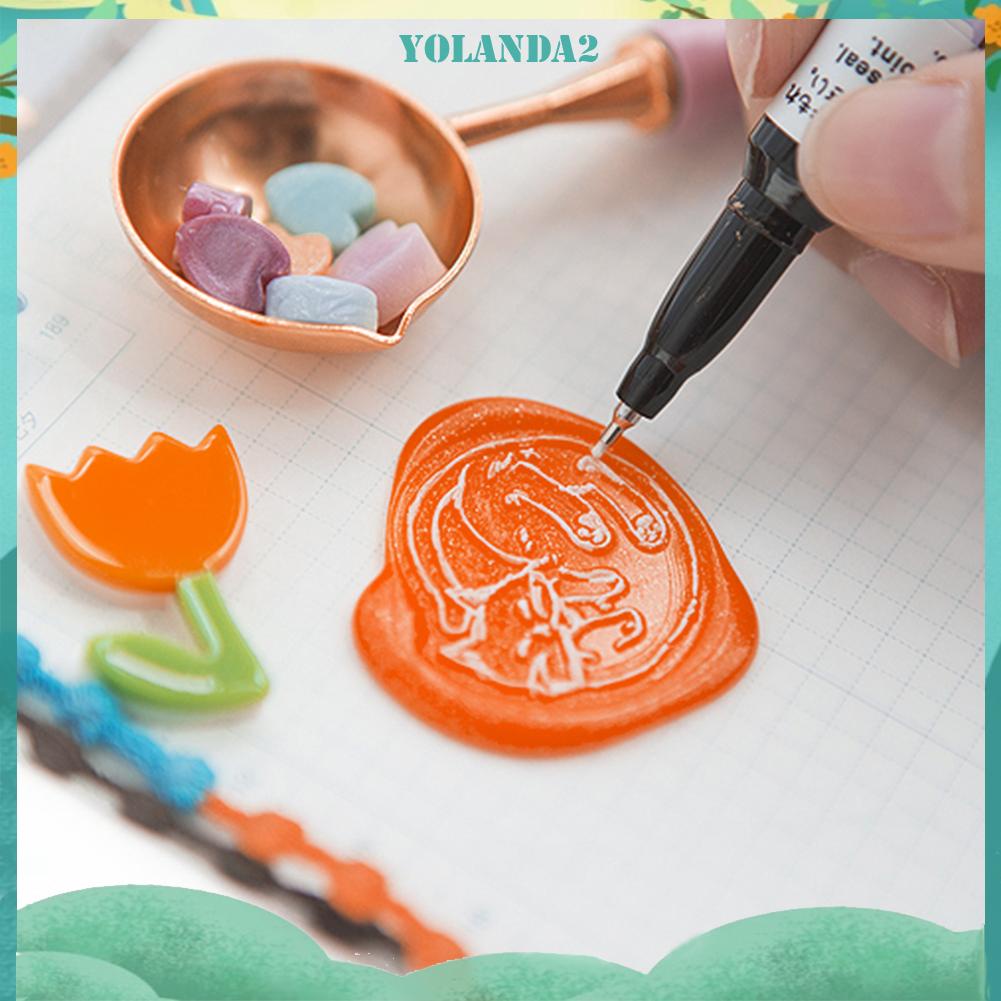 200 Viên Sáp Hình Bát Giác Dùng Đóng Dấu Niêm Phong Bì Thư