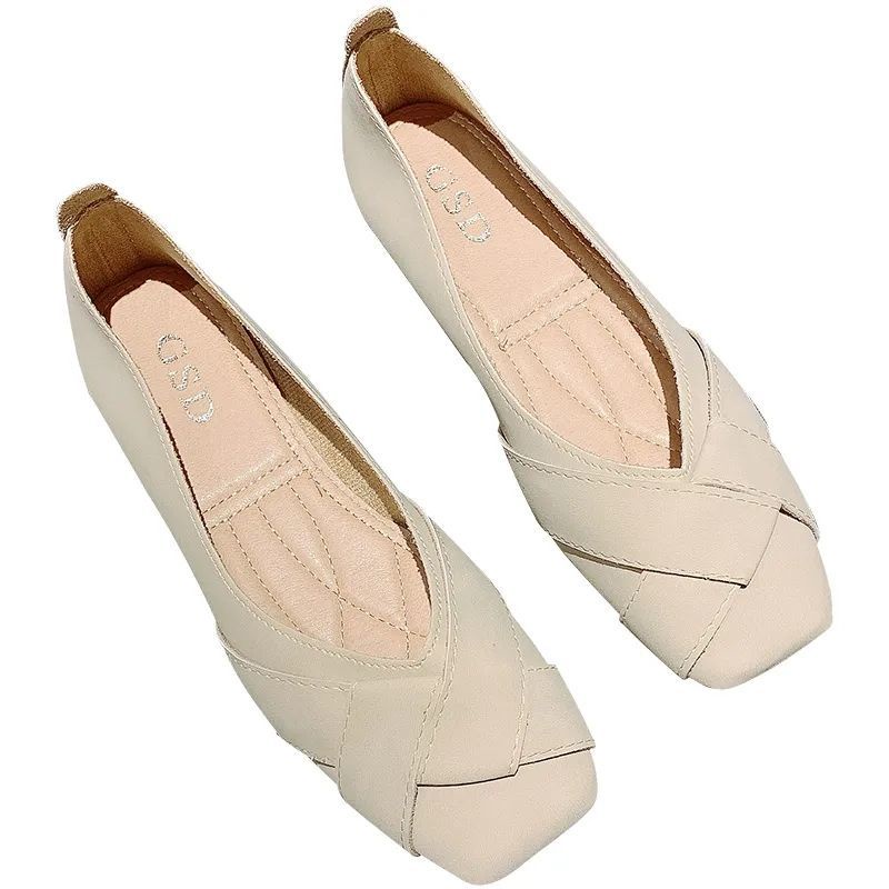 Giầy lười Giày Búp Bê Đế Mềm Thời Trang Xuân Thu Xinh Xắn