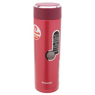 Bình giữ nhiệt Peacock Nhật Bản AMG-35 350ml. Nhập khẩu Nhật Bản, inox 304 tuyệt đối an toàn cho sức khỏe