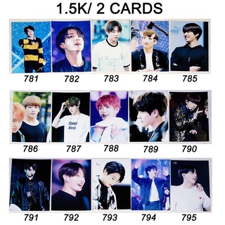 Sale set card bts jungkook 7