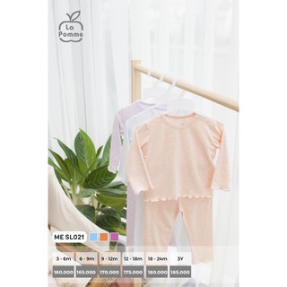 SL021 Bộ dài tay bèo gấu La Pomme