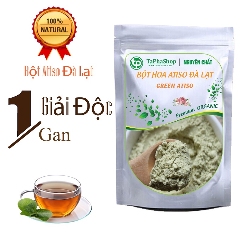 Bột hoa atiso xanh nguyên chất 100g