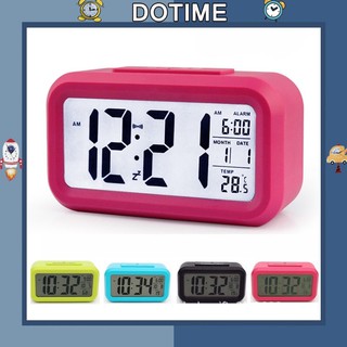 Đồng hồ điện tử Dotime báo thức màn hình LCD thiết kế thời trang DH89