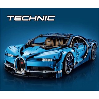 LELE 68001 - 20086 - LEGO TECHNIC 90056 - SIÊU XE BUGATTI CHIRON BẢN MỚI 3642 CHI TIẾT