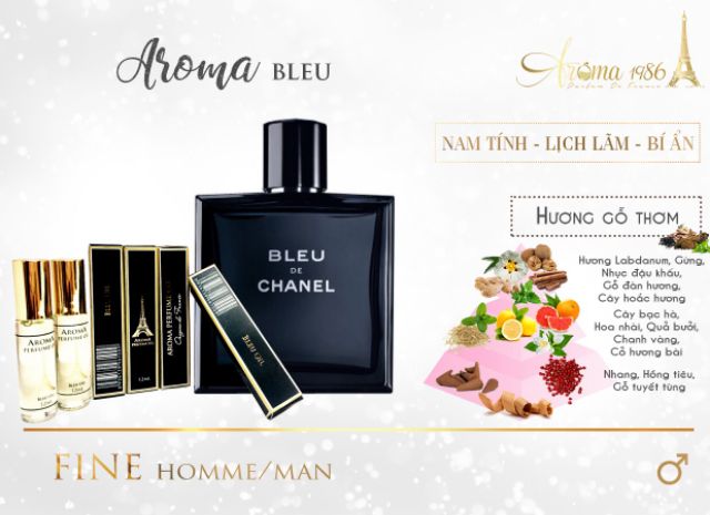 Tinh dầu nước hoa cô đặc  12ml | Thế Giới Skin Care