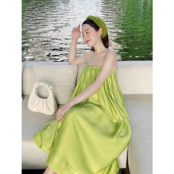 Váy Maxy Đũi D02 Chun Ngực Dáng Dài