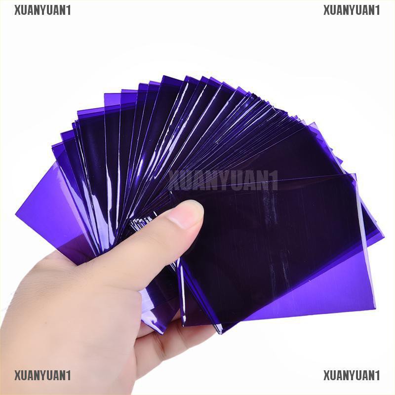 Set 100 Túi Đựng Thẻ Game Nhiều Màu Sắc Tiện Dụng XUANYUAN1