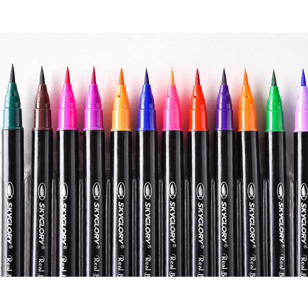 Set 12 / 24 / 36 bút màu nước viết thư pháp đa năng chất lượng cao