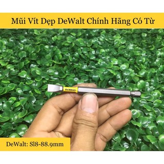 Mũi Vít Dẹp DeWalt Chính Hãng Có Từ Sl8-88.9mm