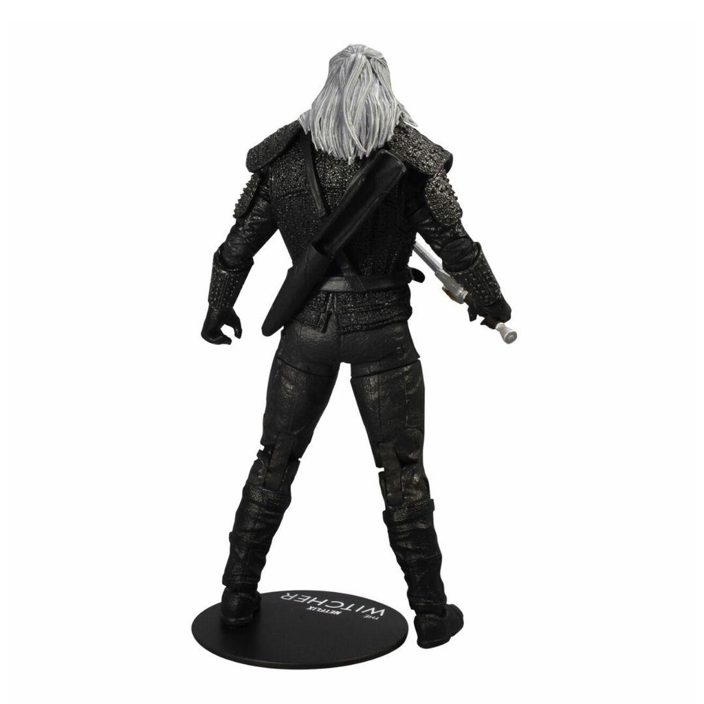 Mô hình The Witcher Geralt of Rivia 18cm Witcher Netflix Season 1 Mô hình có khớp Nhựa PVC, ABS CHÍNH HÃNG MỸ TWMF09