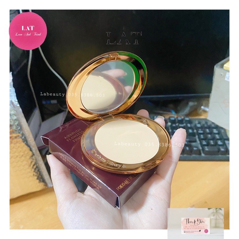 Phấn phủ nén Charlotte Tilbury - Airbrush Flawless Finish 8g | BigBuy360 - bigbuy360.vn