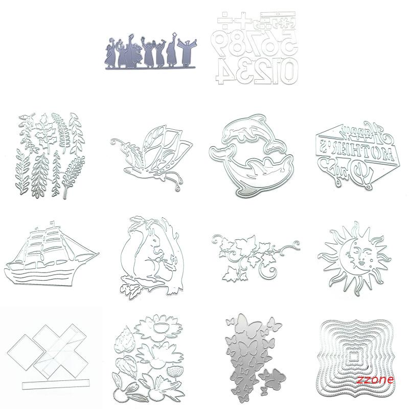 Khuôn Kim Loại Cắt Giấy Trang Trí Scrapbook