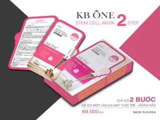 🐌🐌 Mặt Nạ Dưỡng Chất Ốc Sên Stem Cell Mask 2Step