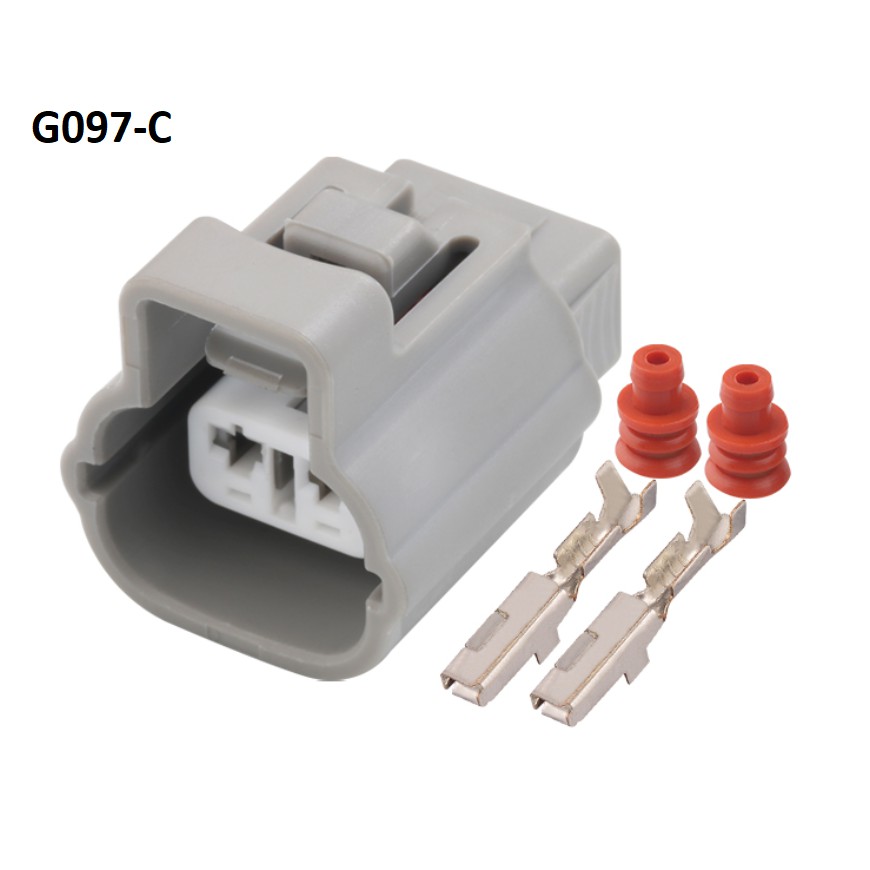 G097-Giắc cắm chống thấm nước trên ô tô, Đầu nối 2 lỗ