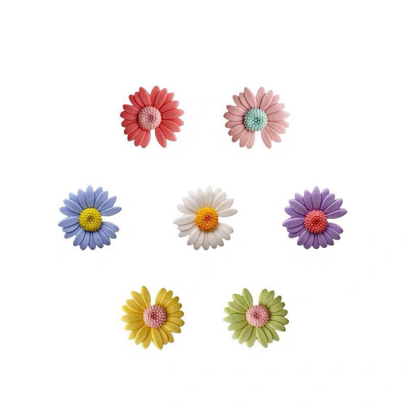 1 cặp khóa dây giày hình hoa cúc GD nhiều màu sắc | BigBuy360 - bigbuy360.vn