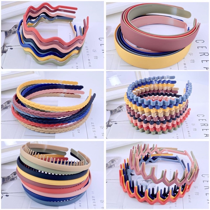 Bờm nhựa nhiều mầu sắc