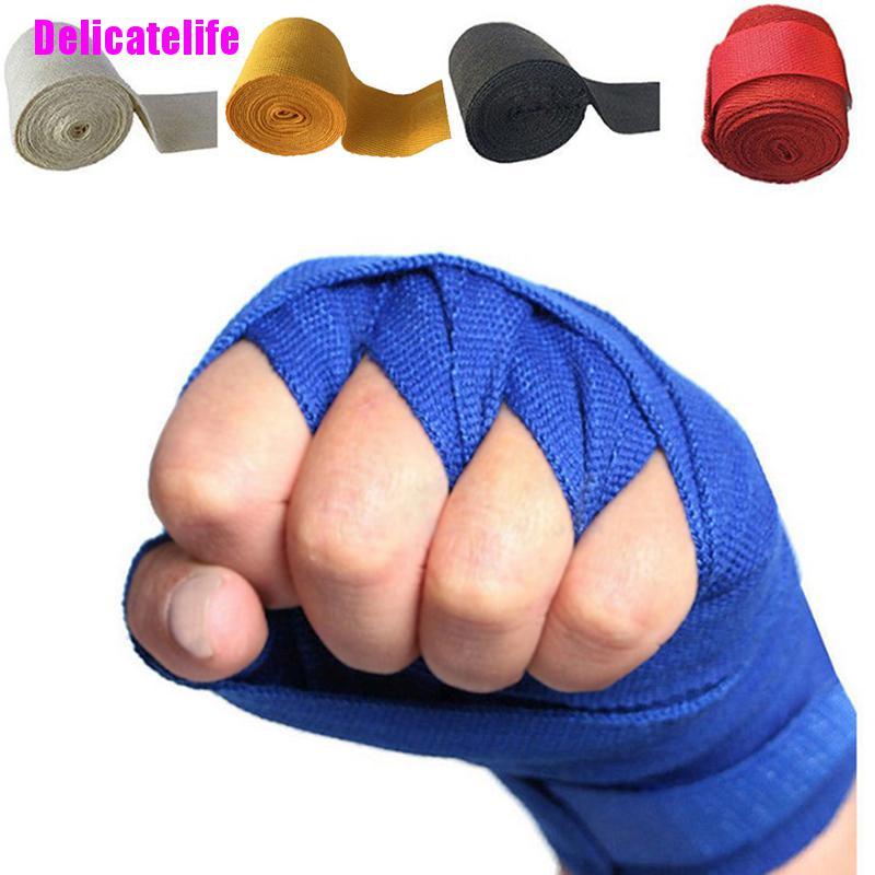 Đai quấn cổ tay bằng cotton dùng tập boxing chuyên dụng