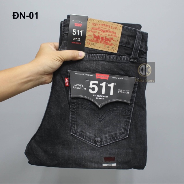 Bán ⚡️FLASH SALE : Quần Jean Nam Levi's 511 xám mài nhẹ, Cambodia xuất dư  giá chỉ ₫ | Review ZimKen