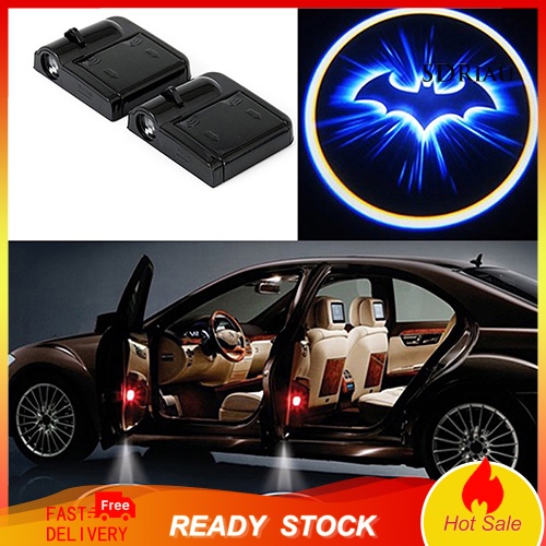 Đèn Led Laser Không Dây Chiếu Logo Chào Mừng Trang Trí Cửa Xe Hơi