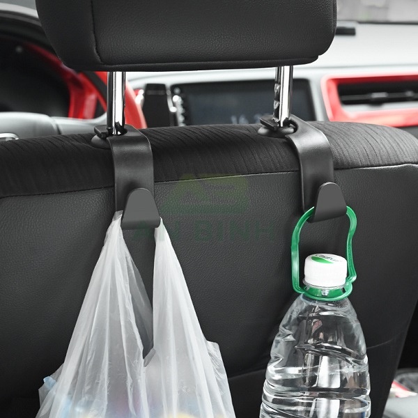 Móc Treo Đồ Đa Năng Gắn Sau Ghế Ô Tô, Móc Chữ S Treo Đồ Sau Ghế Xe Hơi, Chất Liệu Nhựa ABS Cao Cấp