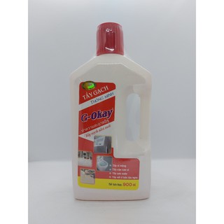 NƯỚC TẨY XI MĂNG, LAU GẠCH G-Okay 900ml