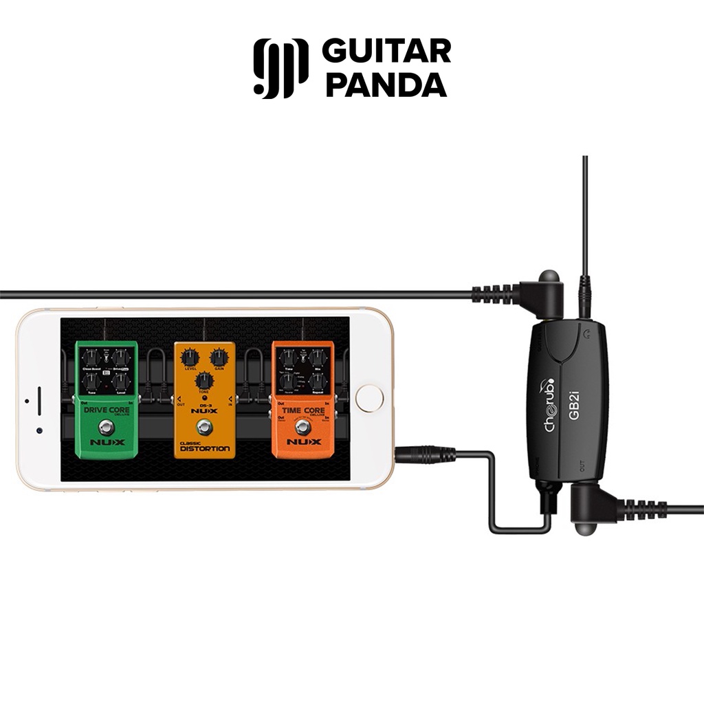 Thiết bị thu âm nhạc cụ GB2i, LiveStream GB2i - Hàng chính hãng CHERUB