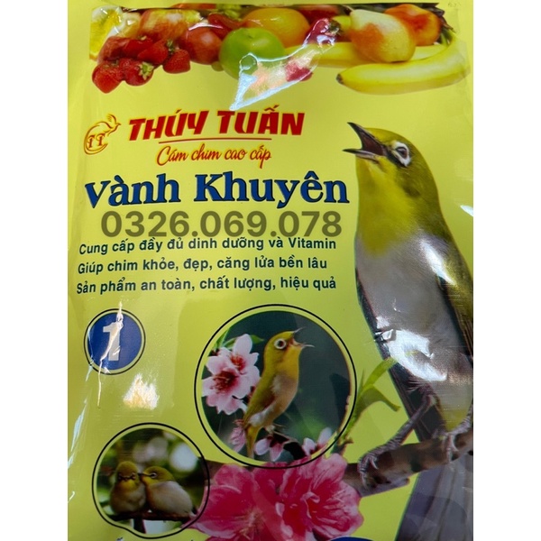 Cám Thuý Tuấn Vành Khuyên số 1 cao cấp gói 100g