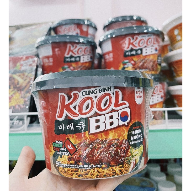 MÌ TRỘN KOOL SPAGHETTI/ BBQ KIỂU HÀN SIU NGON