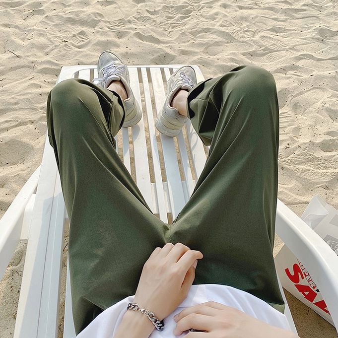 Quần lửng ống rộng thời trang dành cho nam