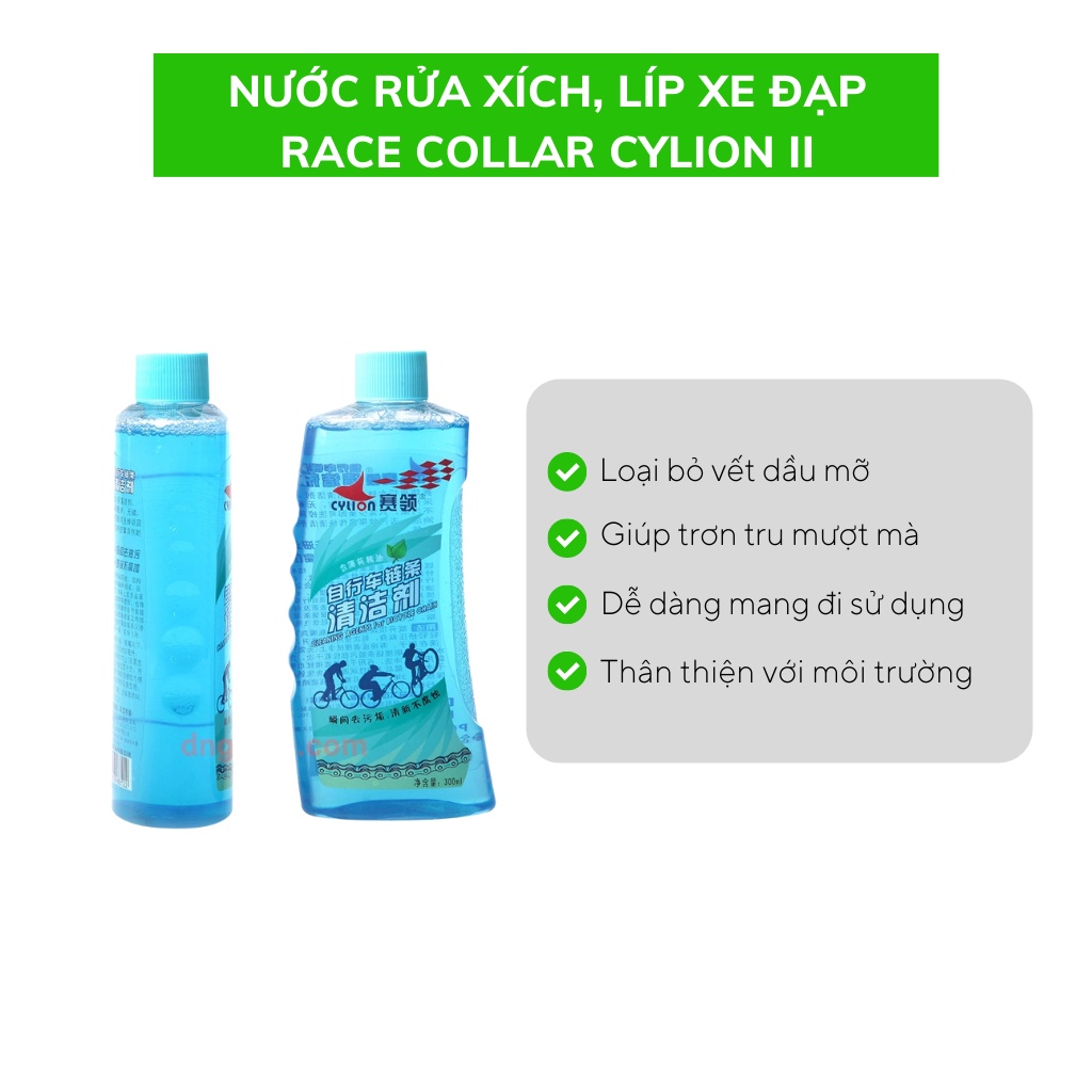 Nước rửa xích, líp xe đạp RACE COLLAR CYLION II