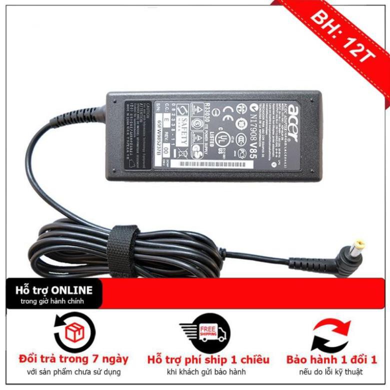 [BH12TH] Hàng Zin, Sac Laptop Acer Liteon 19V - 3.42A, 65W, Original ZIN