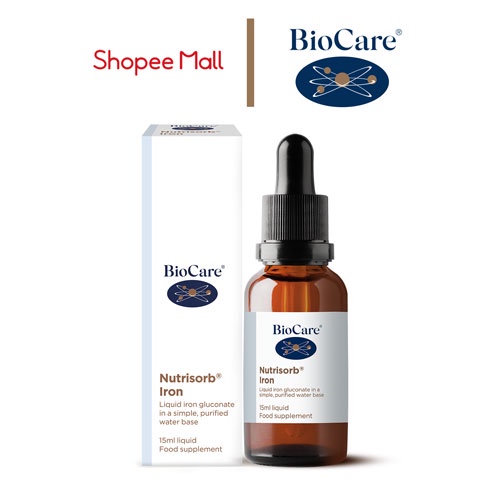 Bổ Sung Sắt Dạng Nước Biocare Nutrisorb Iron lọ 15ml