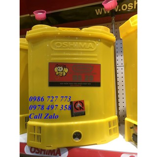 Bình xịt điện oshima OS20, máy xịt thuốc chạy điện oshima 20 lít