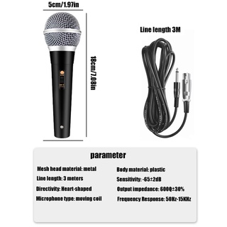 Micro Có Dây Jack 6.5mm Hỗ Trợ Micro K singer dynamic